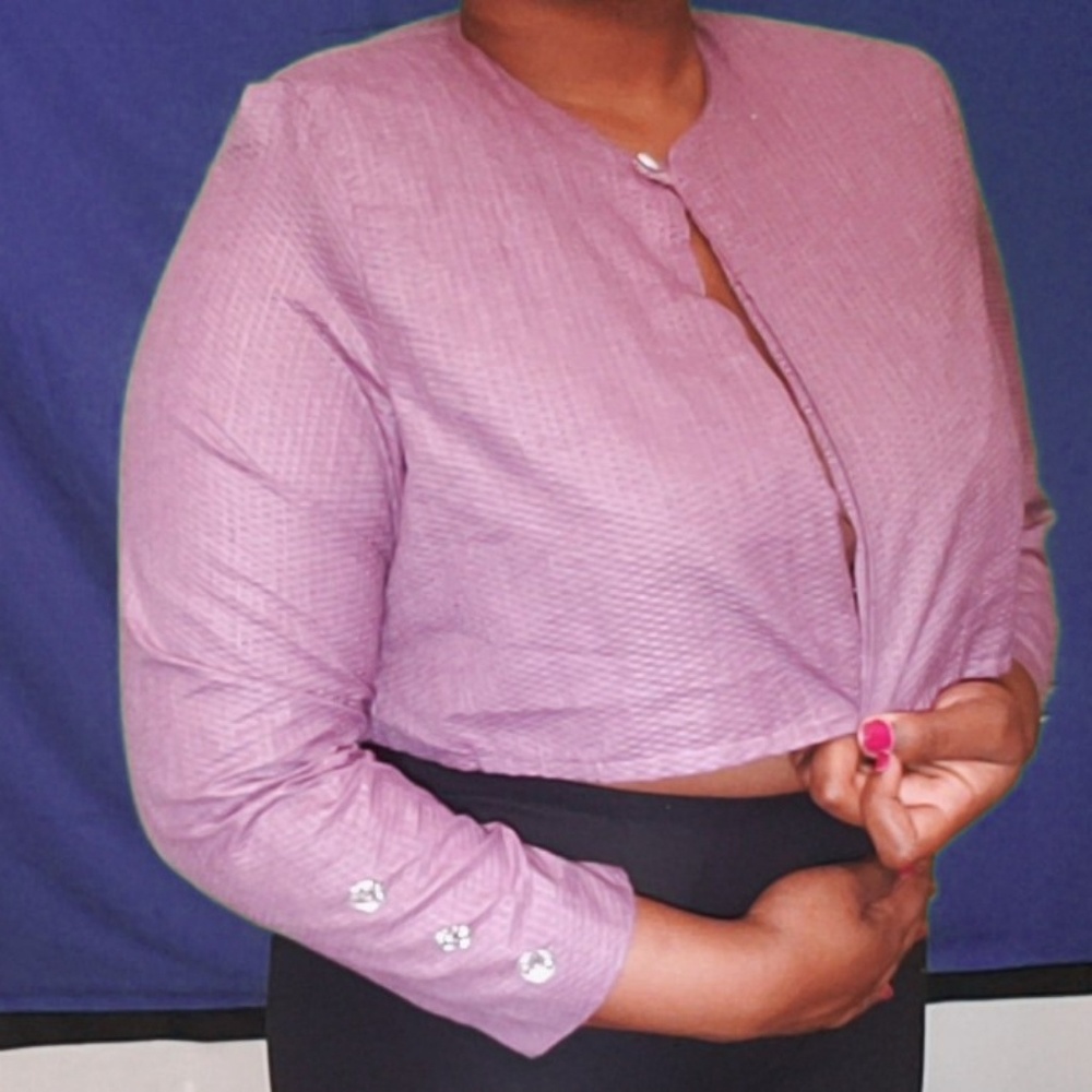 Selena Quintanilla TMAs inspired crop jacket